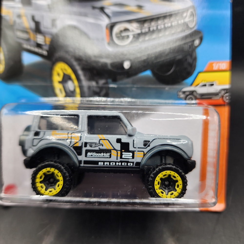 Die-Cast Toy Car - Gray and Yellow